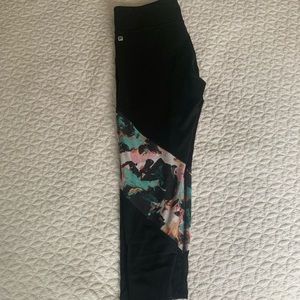 High waist printed leggings